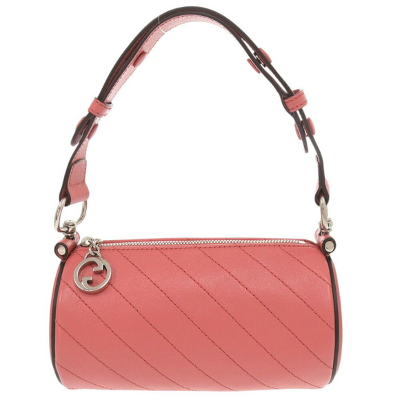 Gucci Handbags - GUCCI Authentic Pink Leather Shoulder Bag